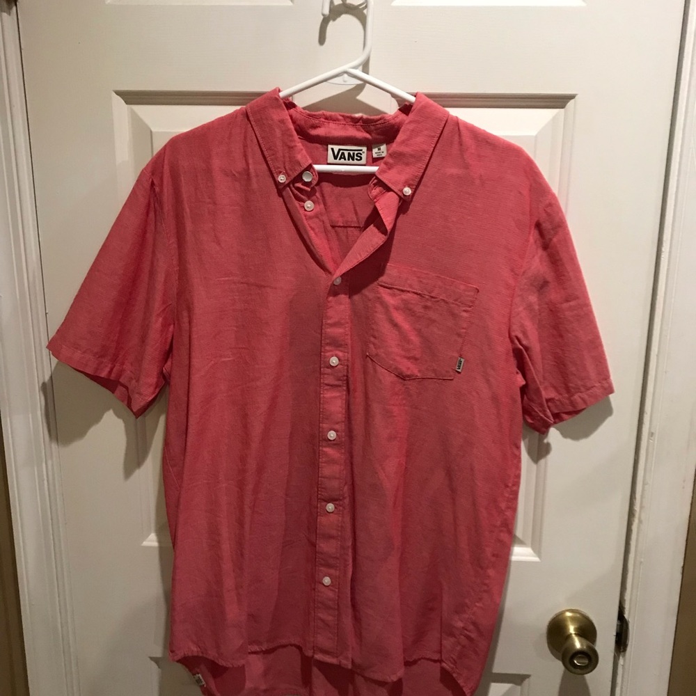 Vans button down shirt